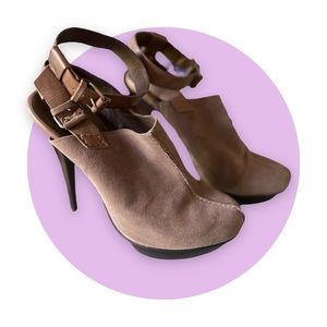 Miss Robertson Suede Shoes